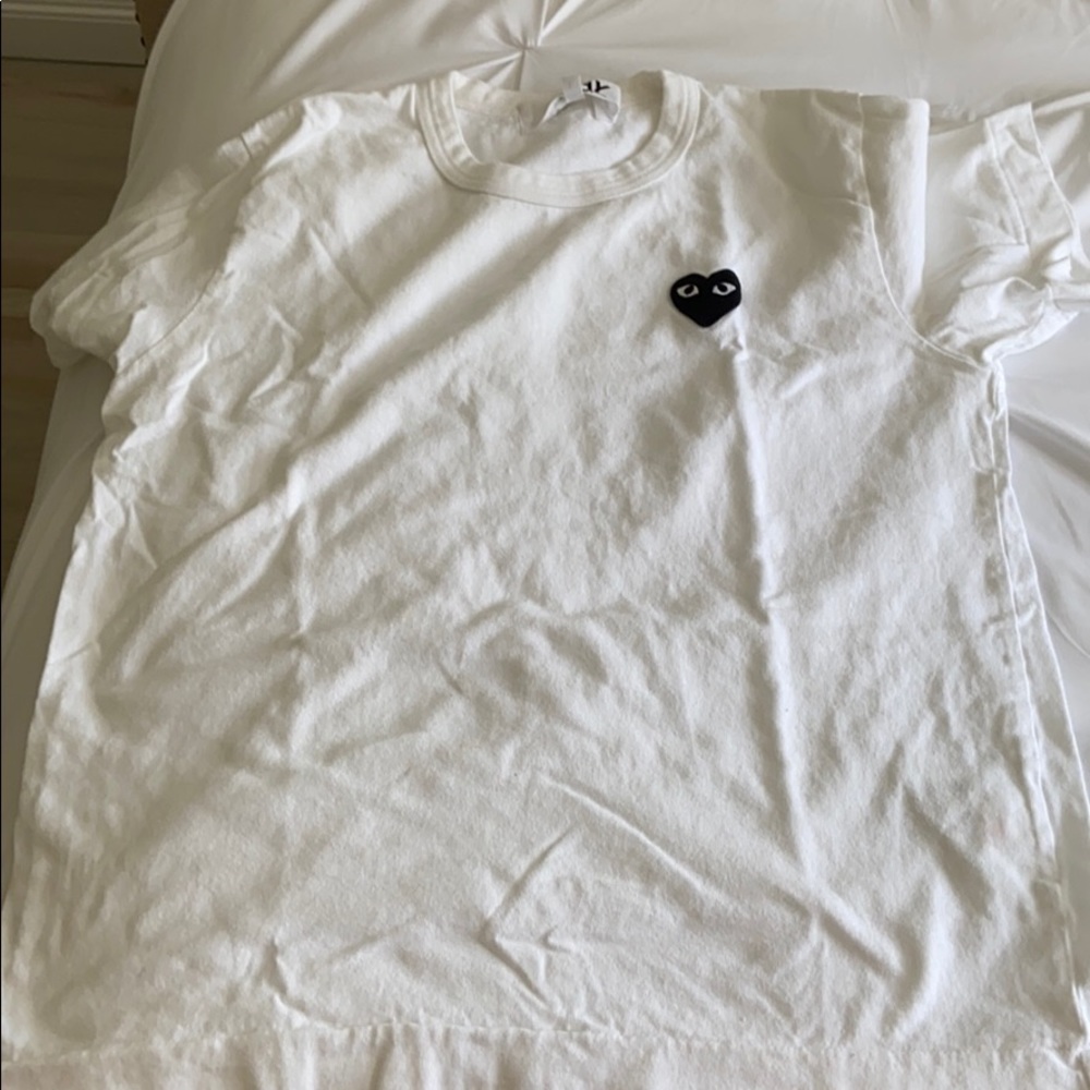 Comme des Garçons Play shirt with black heart
